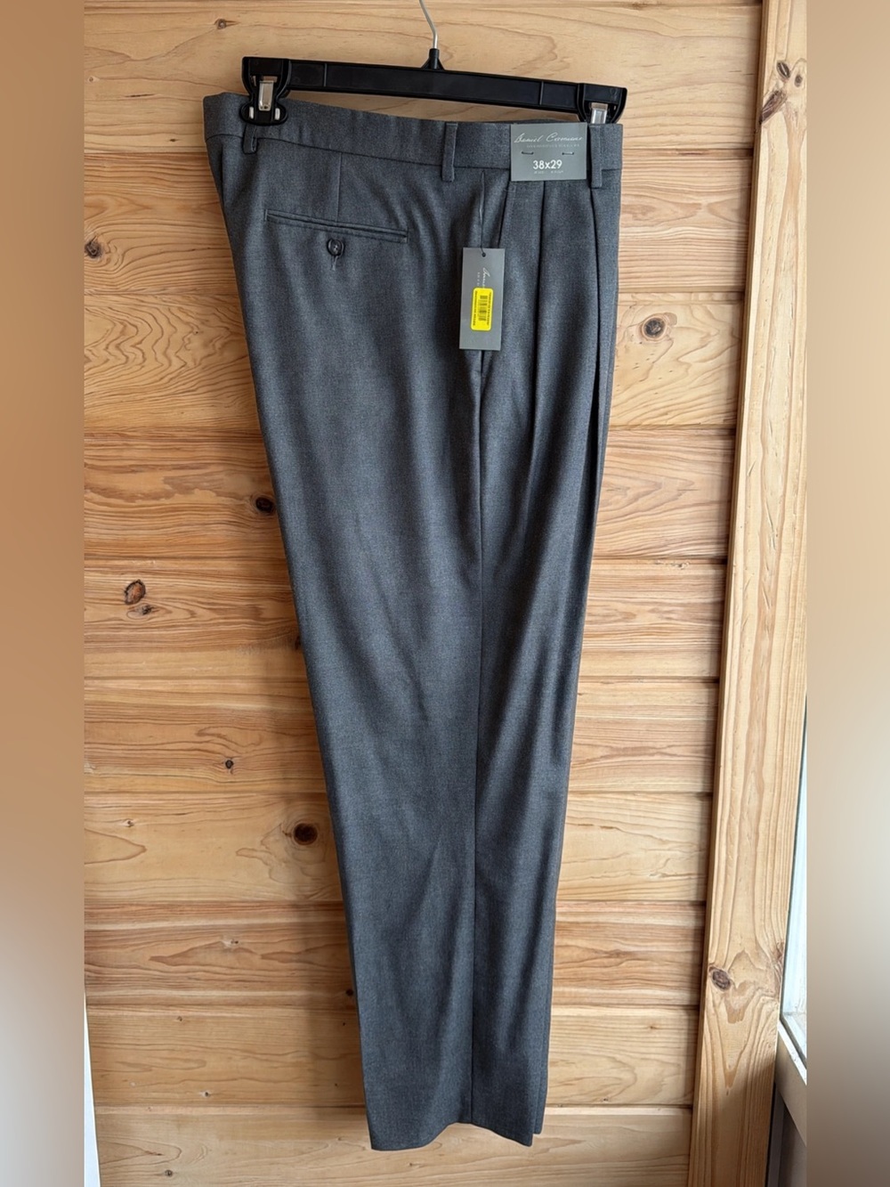 Daniel Cremieux Men's Dress Pants in Charcoal Gray